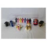 Power Rangers Action Figures and Vehicles Collection