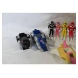Power Rangers Action Figures and Vehicles Collection