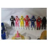 Power Rangers Action Figures and Vehicles Collection