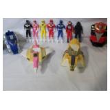 Power Rangers Action Figures and Vehicles Collection