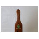 Alpha Gamma Rho Fraternity Wooden Paddle and Alpha Tau Omega 1996-97 Booklet