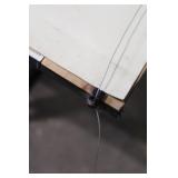 Mayline Mobile-D Adjustable Drafting Table with Black Metal Base