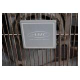 AMC Vintage Metal Box Fan with Handle