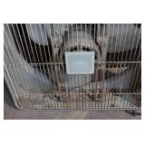 AMC Vintage Metal Box Fan with Handle