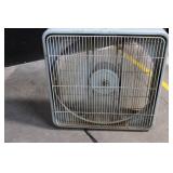 AMC Vintage Metal Box Fan with Handle