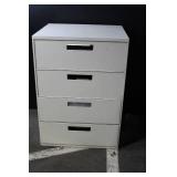 Metal 4-Drawer Storage Cabinet with Built-In Dividers