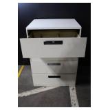Metal 4-Drawer Storage Cabinet with Built-In Dividers