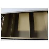 Metal 4-Drawer Storage Cabinet with Built-In Dividers
