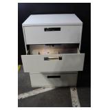 Metal 4-Drawer Storage Cabinet with Built-In Dividers