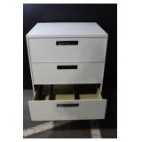 Metal 4-Drawer Storage Cabinet with Built-In Dividers