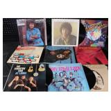 Vintage Vinyl Records Collection Including Mac Davis, Disco Nights, and More