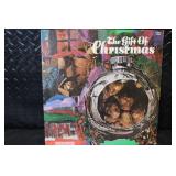Collection of 12 Vintage Christmas Vinyl Records