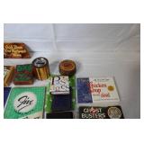 Vintage Books, Games, Memorabilia, and Decor Collection