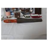 Assorted Collectibles and Decor Lot Including Bradford Exchange Plates, Coin Banks, and Cross Plaque