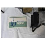 Vintage Sankyo Super CM 400 Movie Camera, Vixen Binoculars, and Vistar Tripod Set