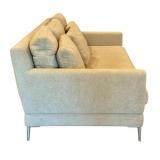LL - Contemporary Neutral Upholstered Sofa