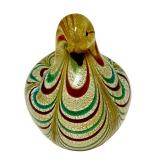 PTRY - Murano Vetro Artistico Hand-Blown Glass Duck Figurine