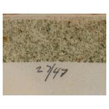 LLSTR - Vintage Framed Etching Print by Bill Ellingson - Earth Space