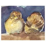 LLSTR - Framed Original Watercolor by Gerald Korte