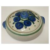 M A Hadley Blueberry Bouquet Covered Casserole, Retired