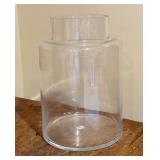 Crate & Barrel Boris Glass Hurricane Terrarium