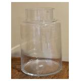 Crate & Barrel Boris Glass Hurricane Terrarium