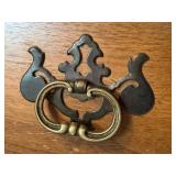 LLBR - Vintage Davis Cabinet Company Chambord Walnut Chest on Chest