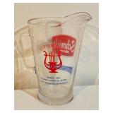 LLSTR - Vintage Schmidt Beer Stiftungsfest Glass Pitcher