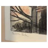 LLBR - Battle Lake by Bill Ellington Signed Limited Edition Block Print