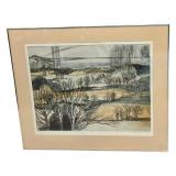 LLBR - Battle Lake by Bill Ellington Signed Limited Edition Block Print
