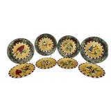 Lenox Winter Greetings Everyday Plate Set with Songbird Designs by Catherine McClung