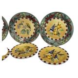 Lenox Winter Greetings Everyday Plate Set with Songbird Designs by Catherine McClung