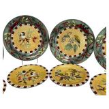 Lenox Winter Greetings Everyday Plate Set with Songbird Designs by Catherine McClung