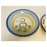 PTRY - Set of 4 M.A. Hadley Pottery Trinket Dishes Assorted Designs