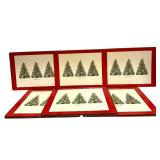 LR- Set of 8 Pimpernel America