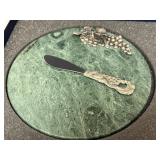 PTRY - Seagull Fine Pewter Cheese Tray with Spreader in Gift Box