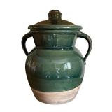 LLBR - Ceramic Table Lamp with Dual Handles and Shade