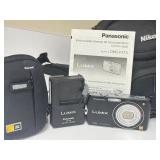 PTRY - Nikon COOLPIX P600 and Panasonic Lumix DMC-FX75 Camera Lot with Accessories