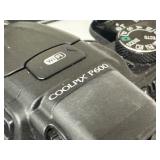 PTRY - Nikon COOLPIX P600 and Panasonic Lumix DMC-FX75 Camera Lot with Accessories