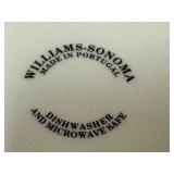 PTRY - Williams-Sonoma Portugal Vegetable Motif Serving Bowl with 6 Individual Bowls