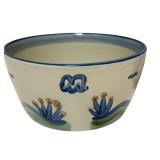 PTRY - M.A. Hadley Pottery Covered Dish with Cow Motif