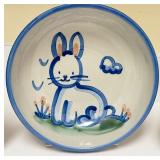 PTRY - Set of 4 M.A. Hadley Pottery Bowls with Animal Motifs