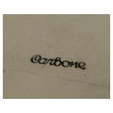 LLSTR - Carbone Large Ceramic Hen Covered Dish