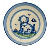 PTRY - Set of 3 M.A. Hadley Pottery 11-Inch Animal Motif Dinner Plates
