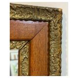 LLSTR - Antique Wall Mirror with Ornate Gilt Frame