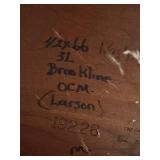 DR - Handcrafted Amish Mission Dining Table by Noah Bontrager with 8 Chairs