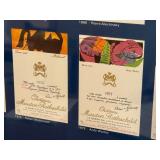 LL - Framed Mouton Rothschild Wine Label Art Print Poster