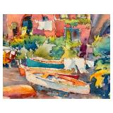 MBR - Original Framed Rose Edin Watercolor