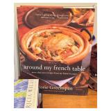 K - Collection of 6 French Cookbooks with Tartlet Pan Set