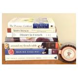 K - Collection of 6 French Cookbooks with Tartlet Pan Set
